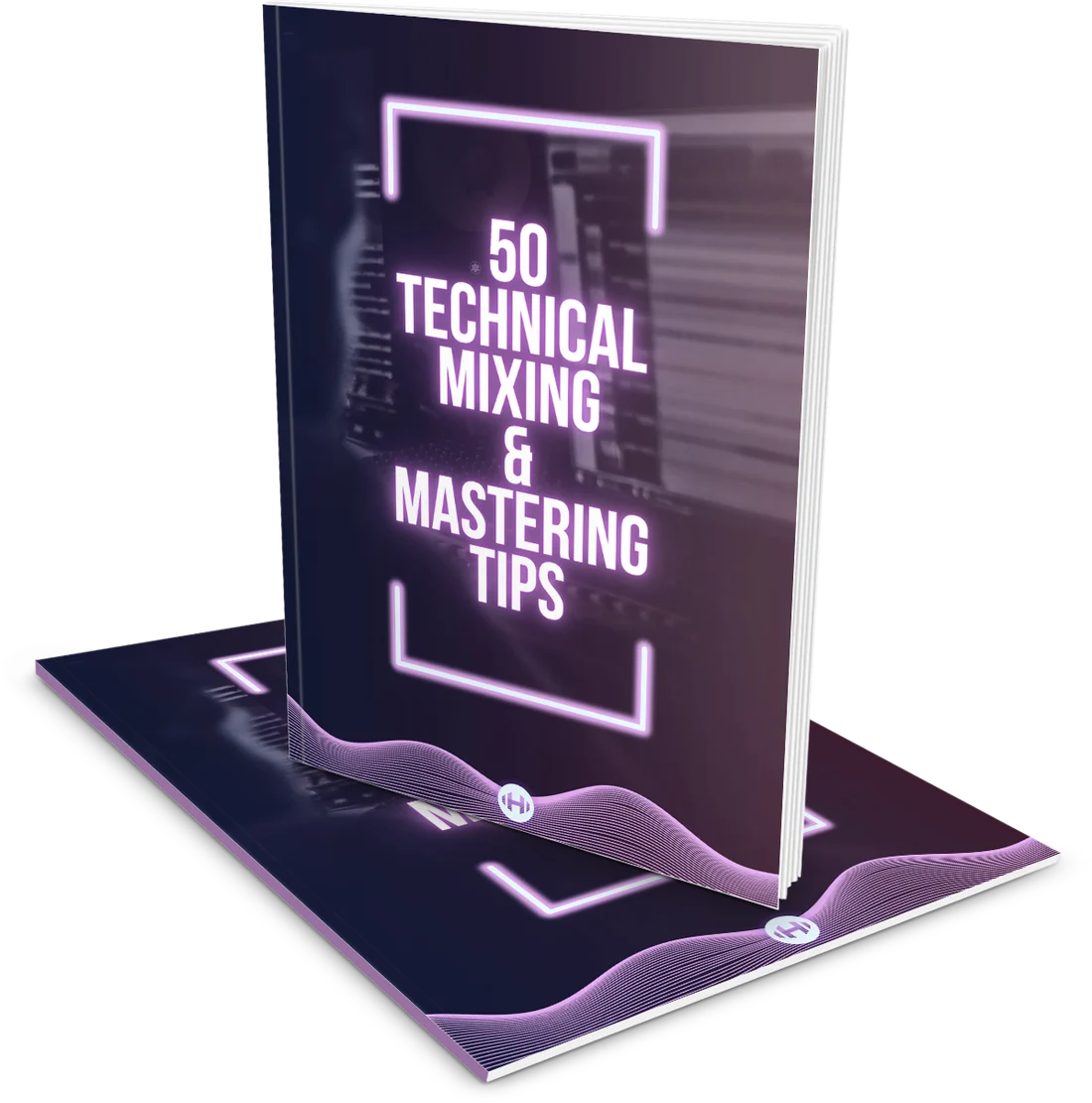 50 Technical Mixing & Mastering Tips, shown as a printed guide
