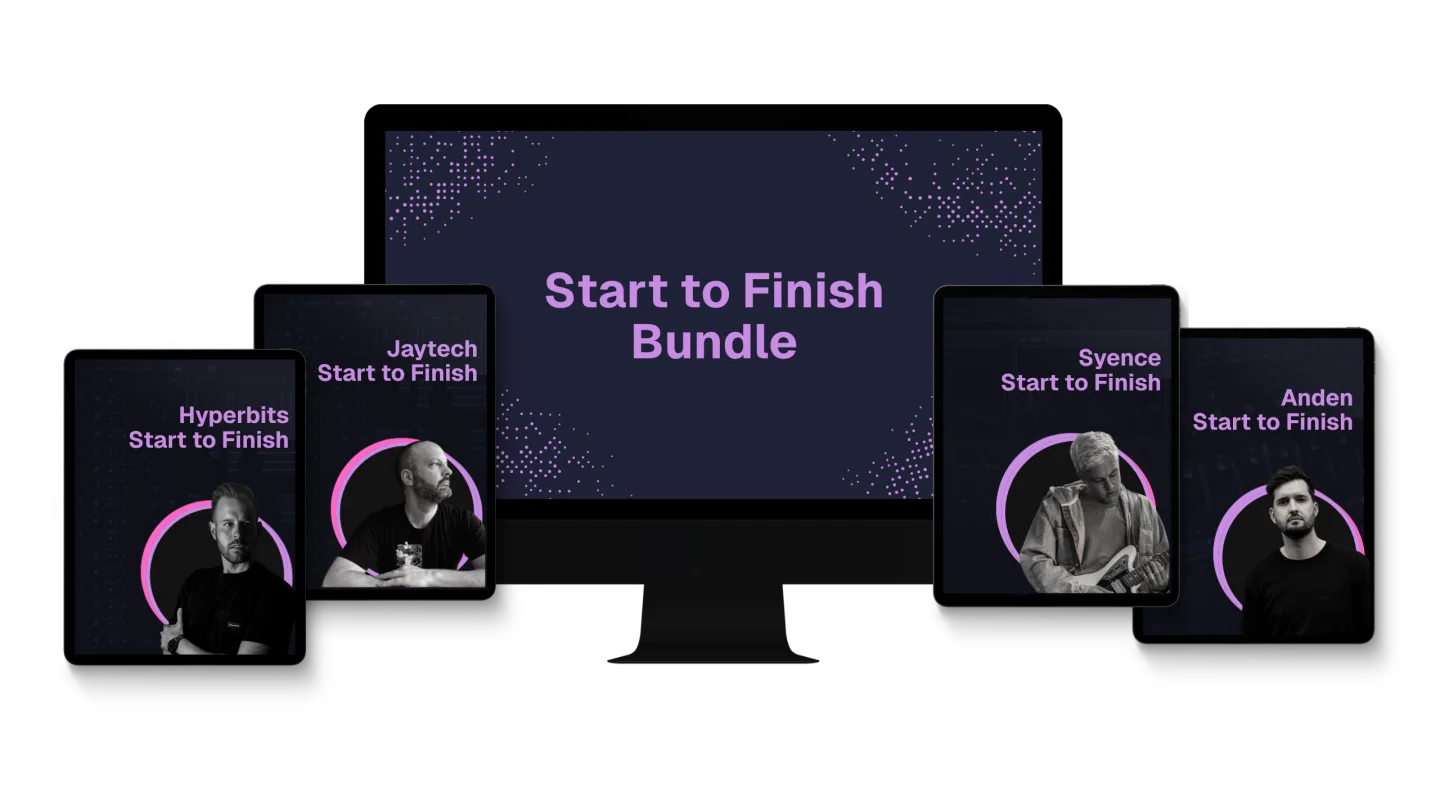 Start to Finish Bundle, all four courses across desktop and tablet