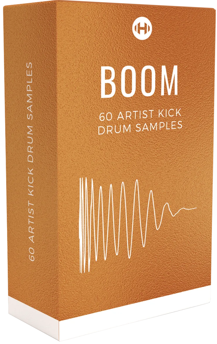 Hyperbits Boom kick drum sample pack box